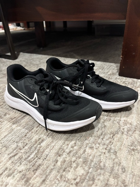 Nike Other - Nike StarRunner Kids Black and White Running Sneakers